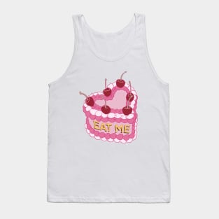 Pink Cake Eat Me Tank Top